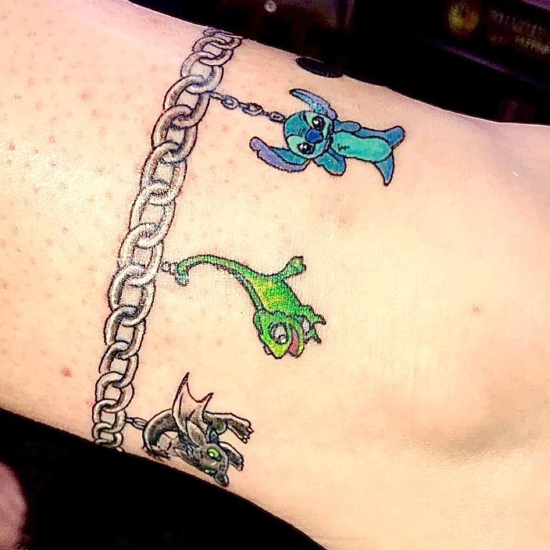 Disney Anklet Tattoo