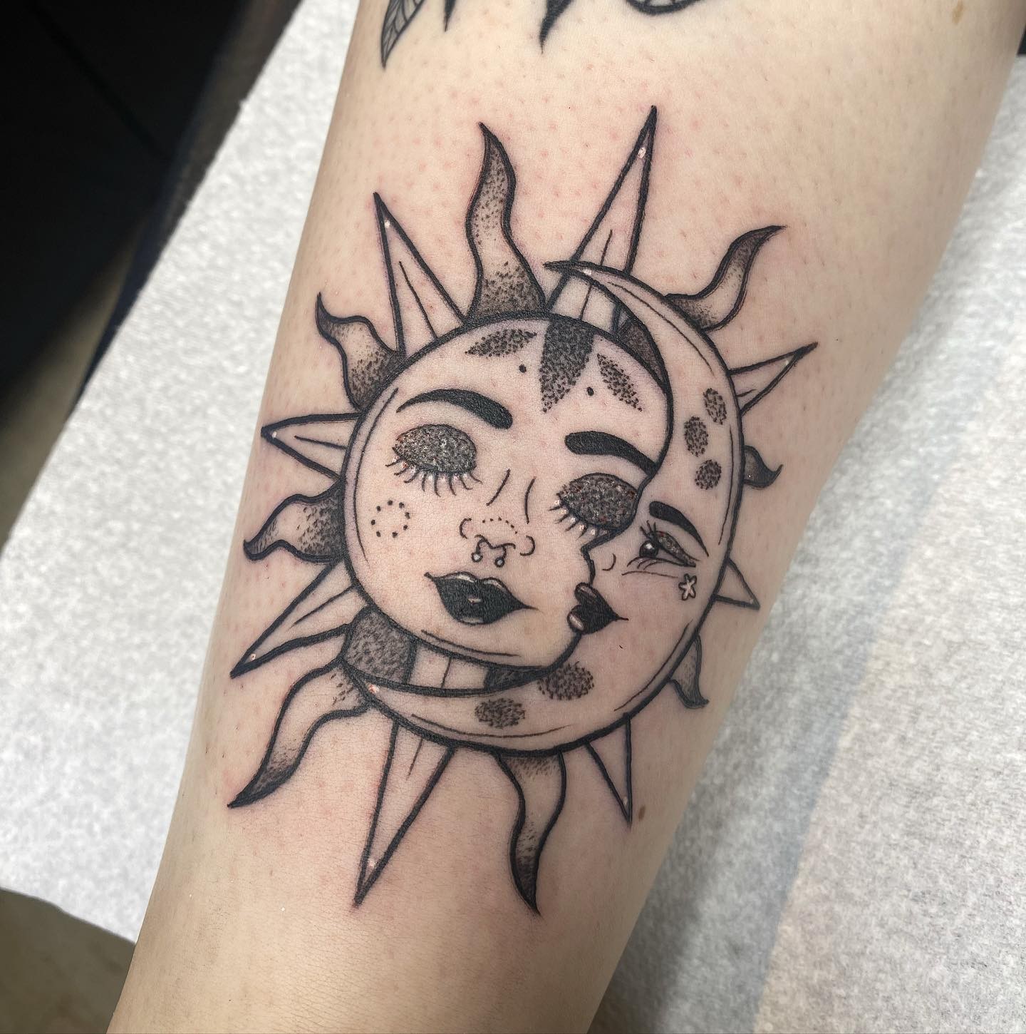 Celestial Calf Tattoos