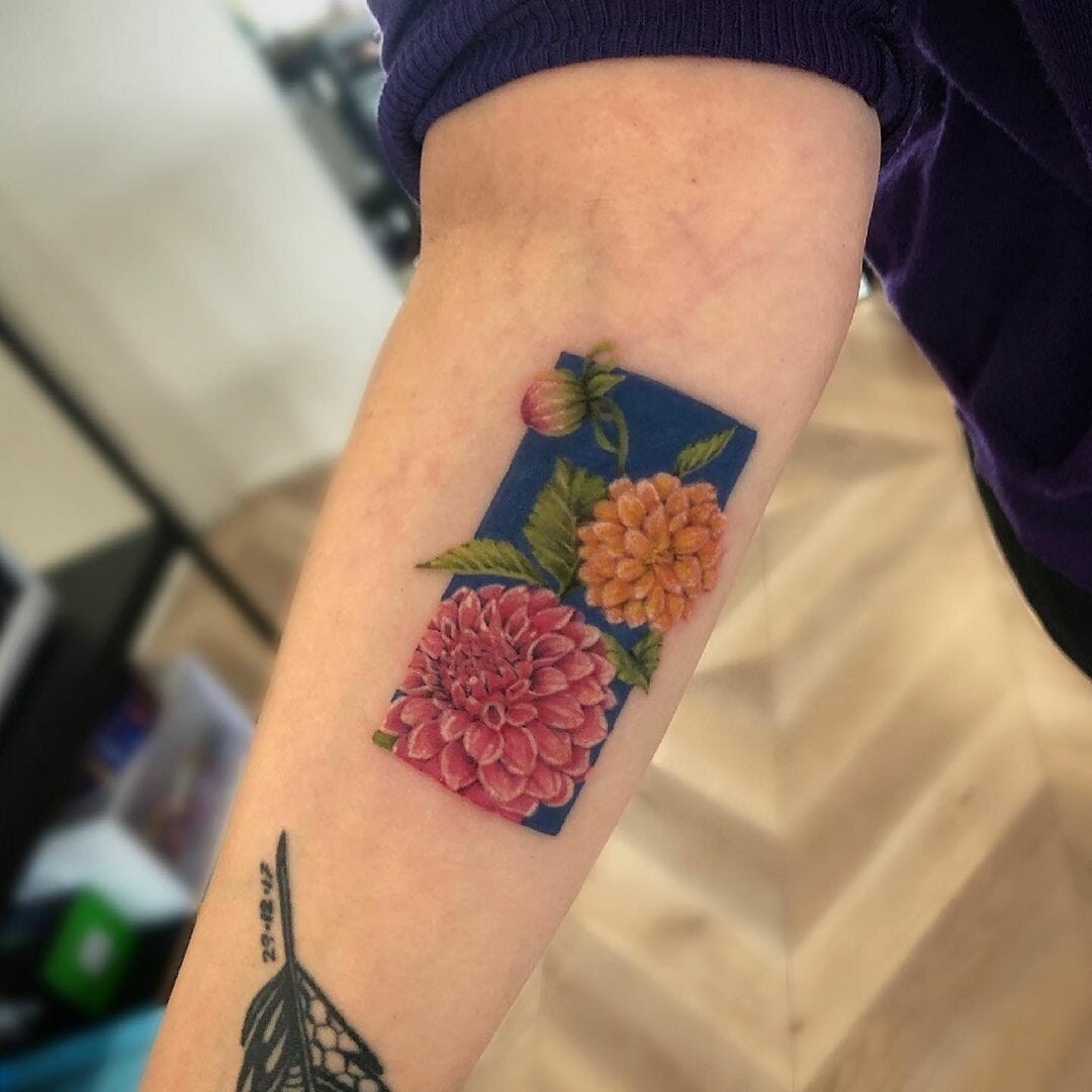 Aesthetic Dahlia Tattoo You’ll Will Absolutely Adore