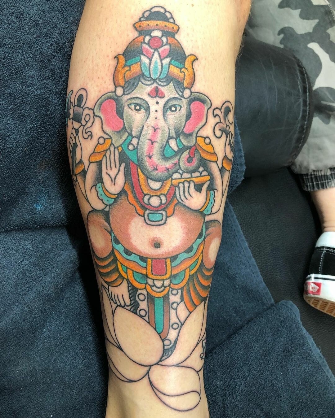 Baby Ganesha Tattoo