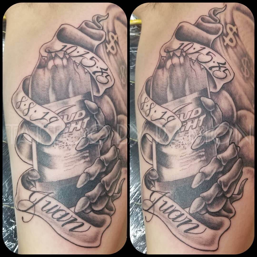 Bud Light Memorial Tattoo