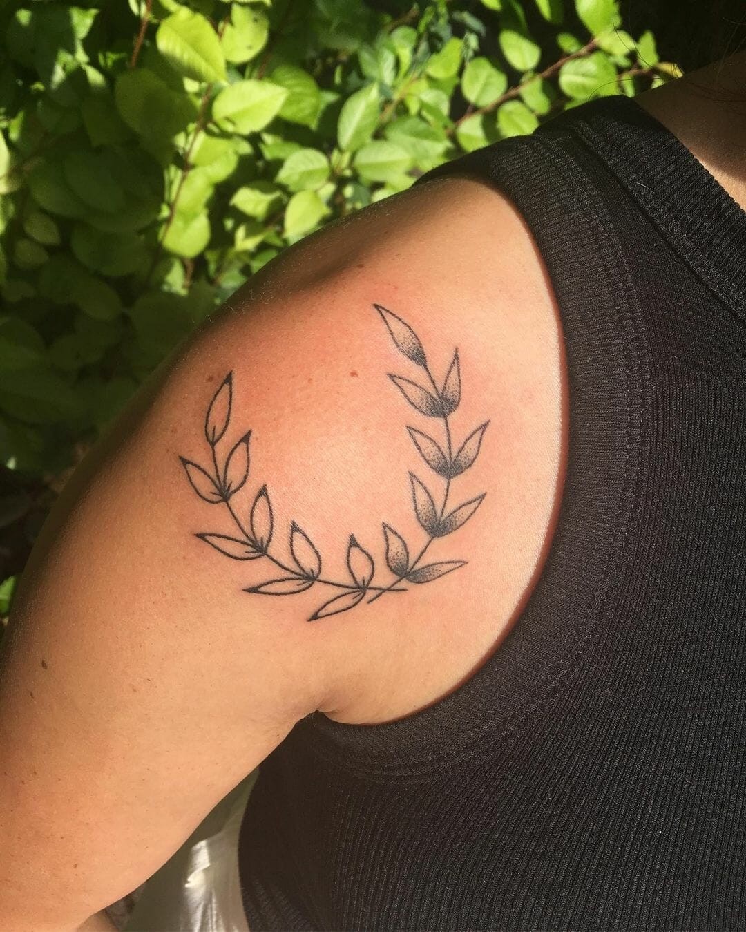 Simply Elegant Shoulder Tattoo