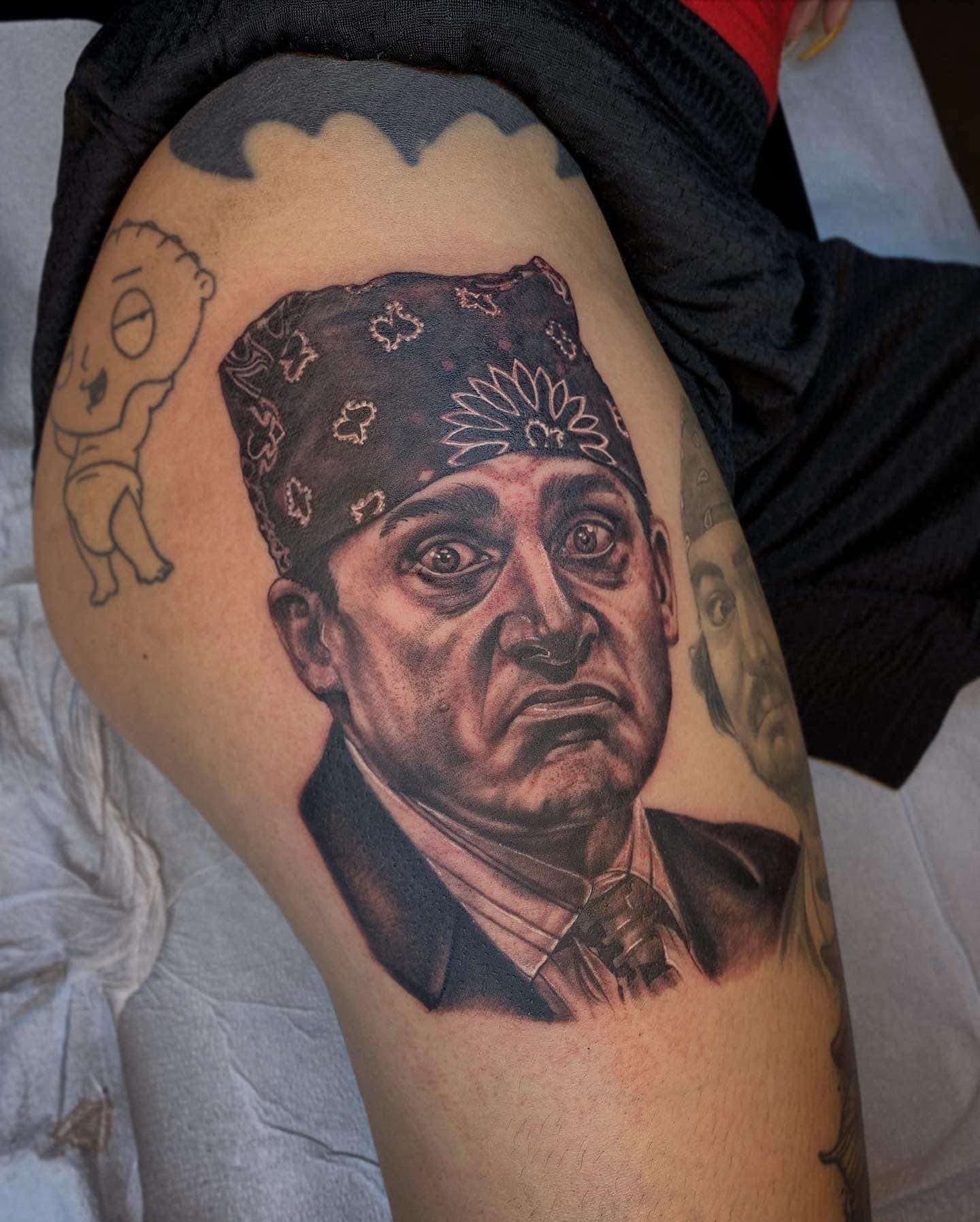 Prison Mike Michael Scott Tattoo Design