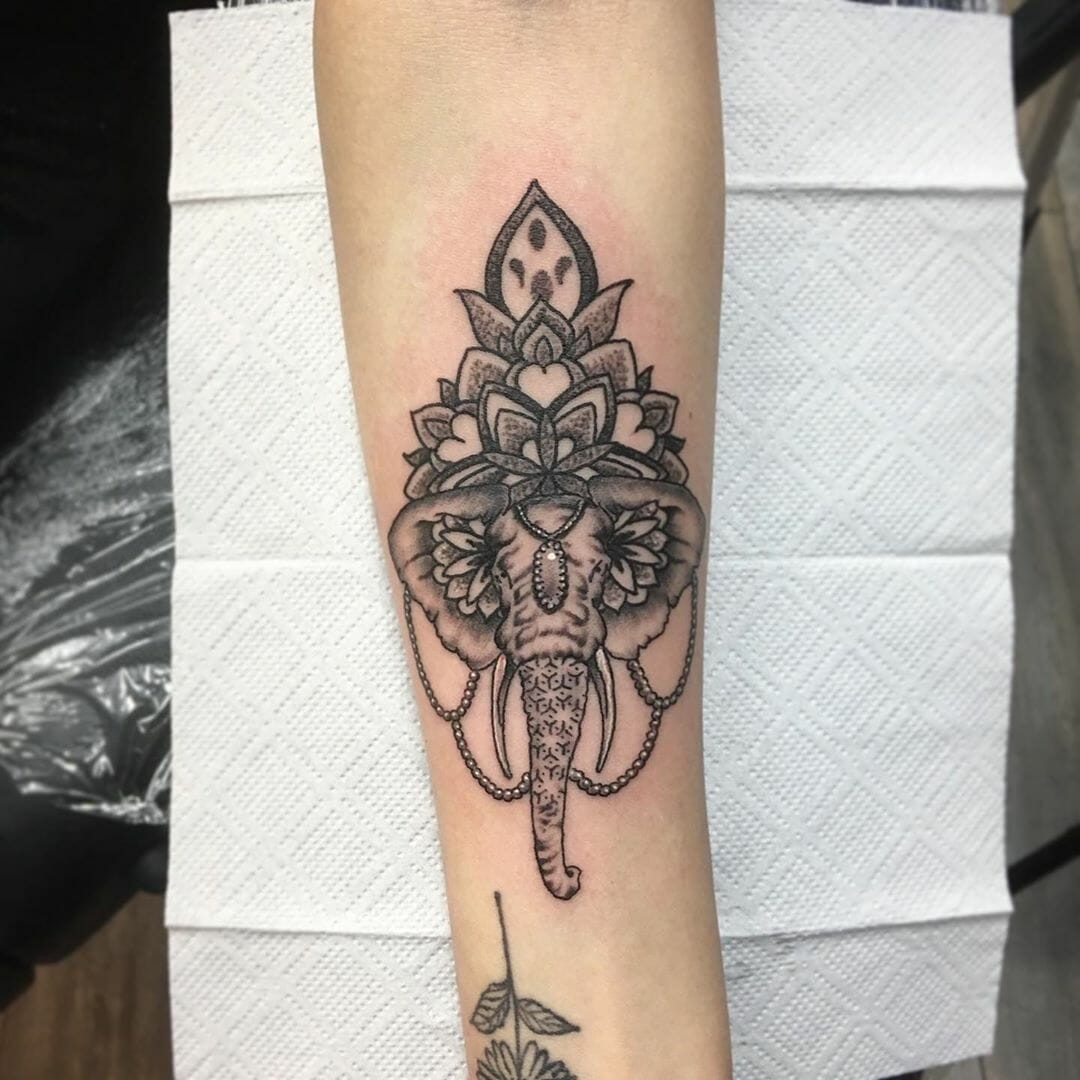 Elephant Tattoo Art