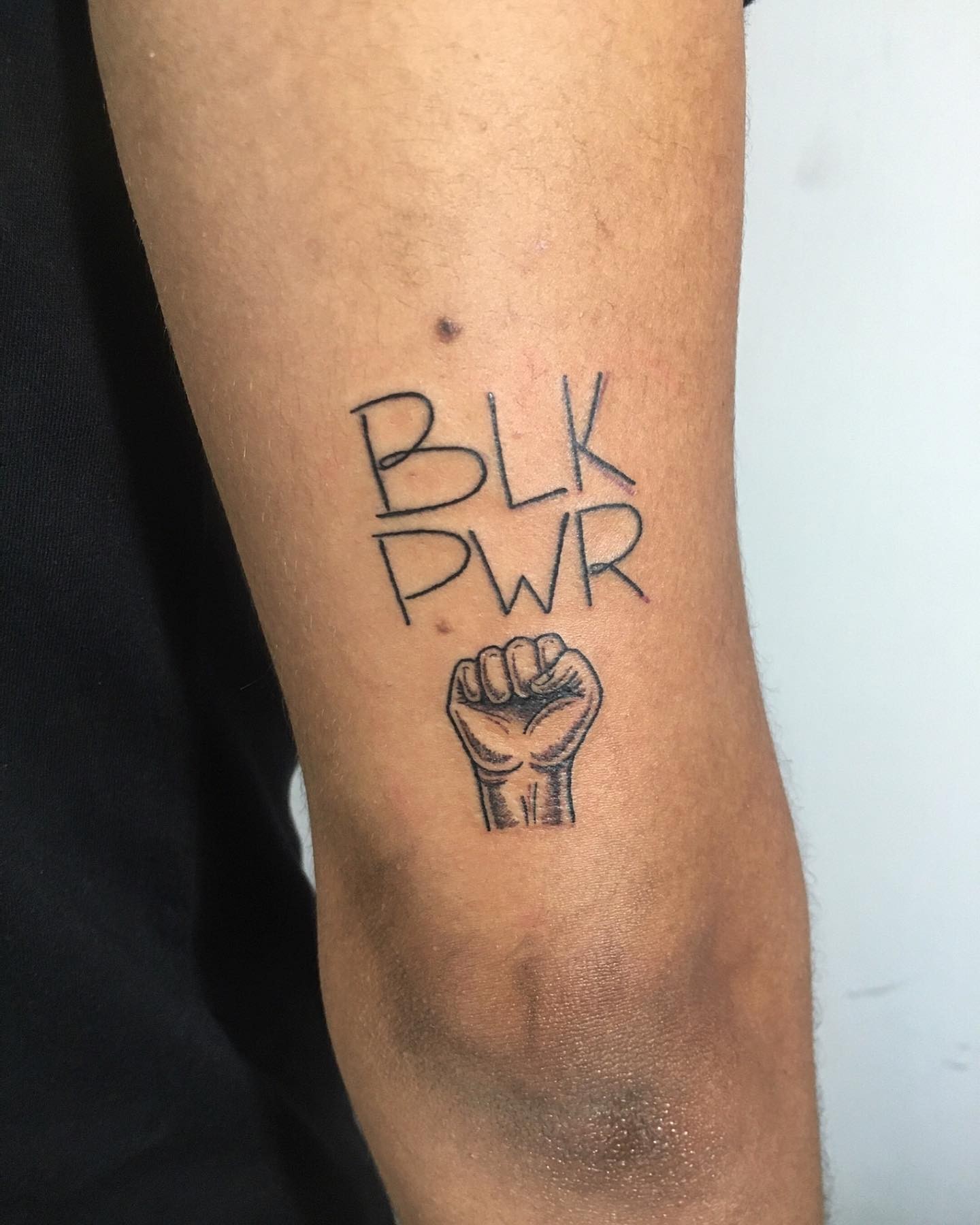 Minimalist BLM Tattoo Ideas