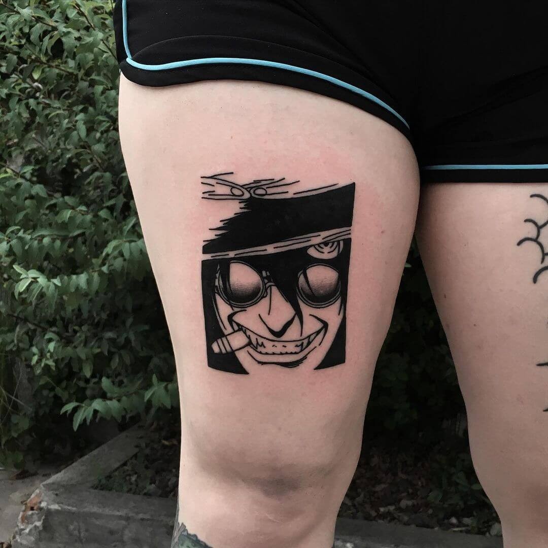 Hellsing Manga Tattoo