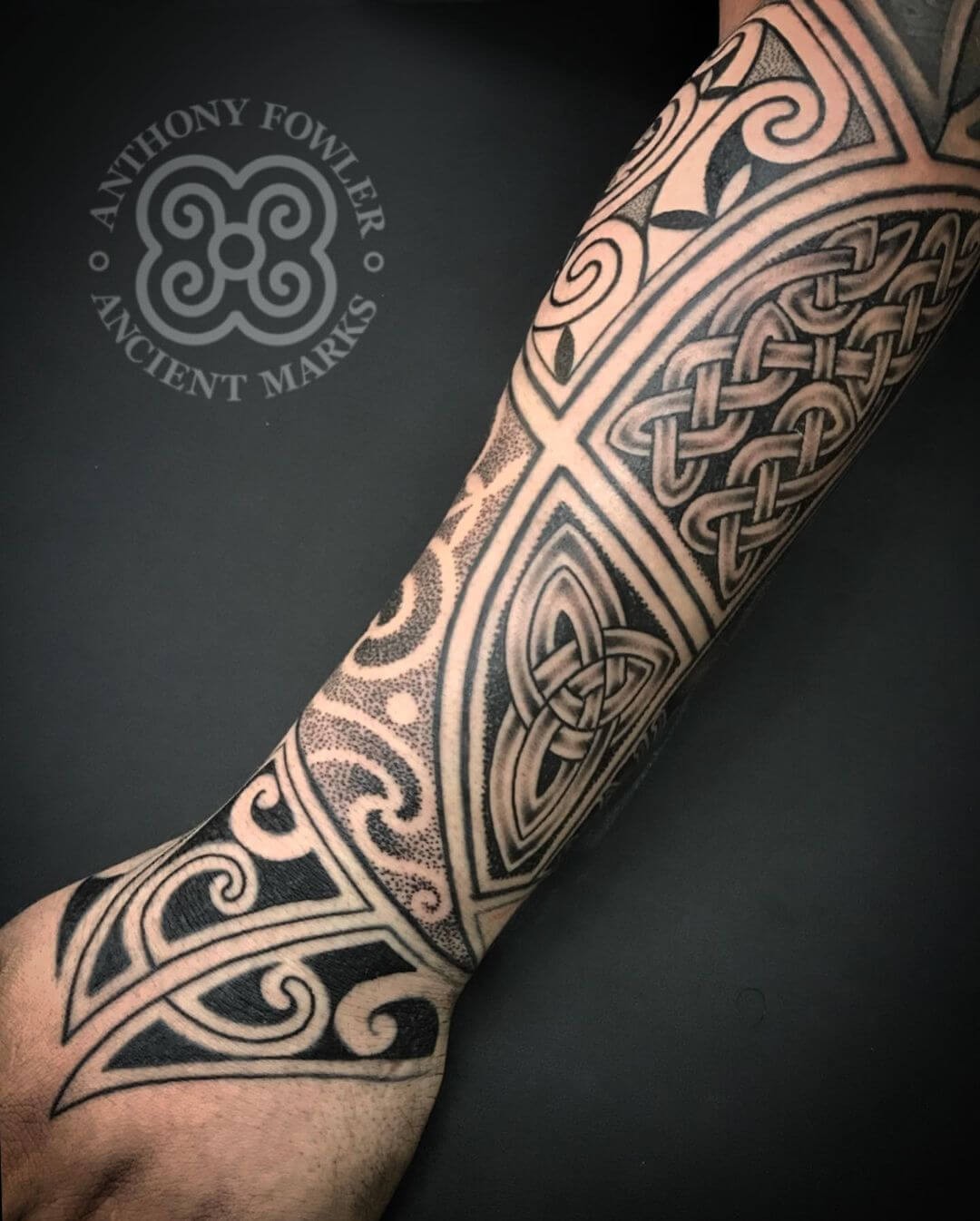 Celtic Knots Forearm Tattoo