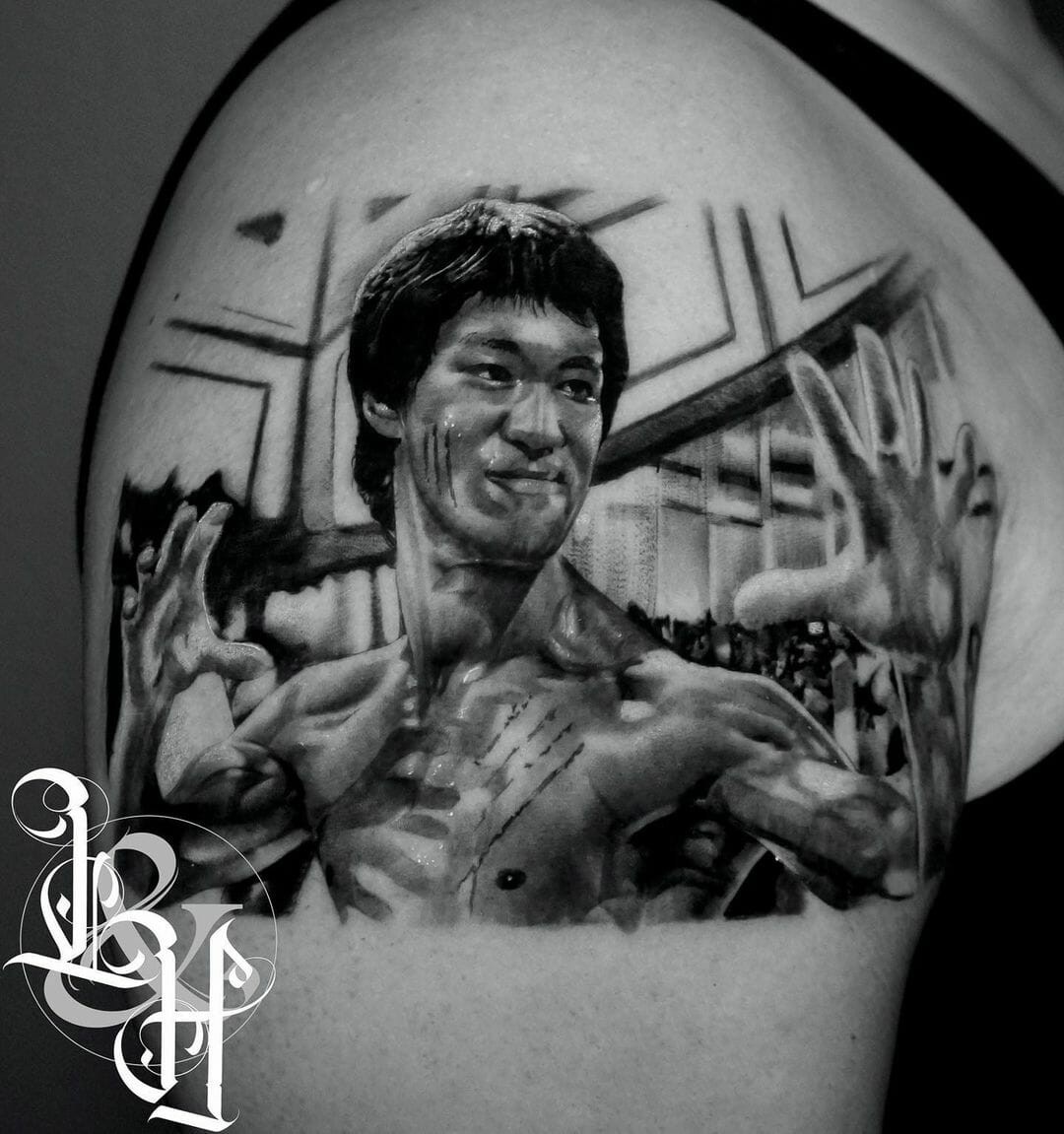 Bruce Lee Shade Tattoo