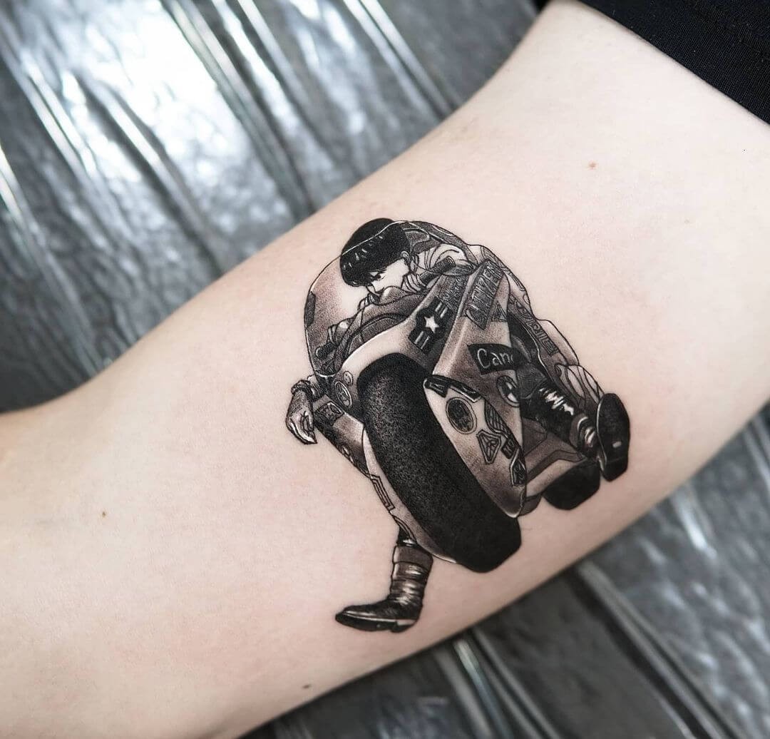 Kaneda Bike Tattoo