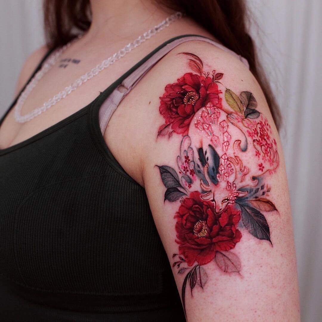 Red Rose Forearm Tattoo Designs That Will Make You Want More