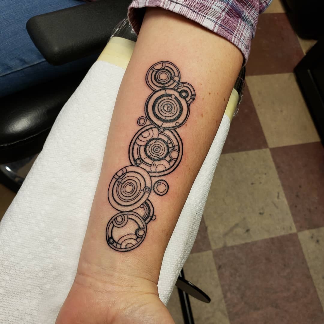 Doctor Who Gallifreyan Tattoo