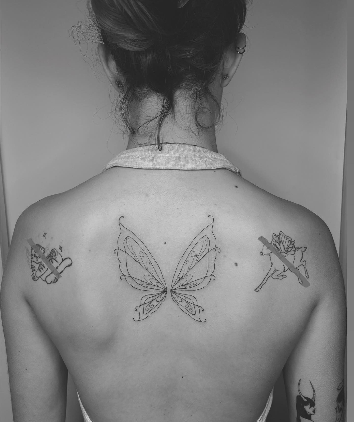 Lovely Fairy Wing Tattoos