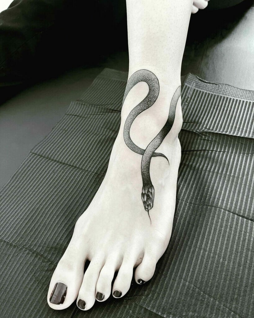 Serpent Tattoo Design