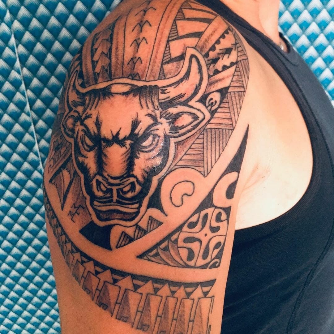 The Minotaur Buffalo Tattoo for The ‘Critical Role’ Fans