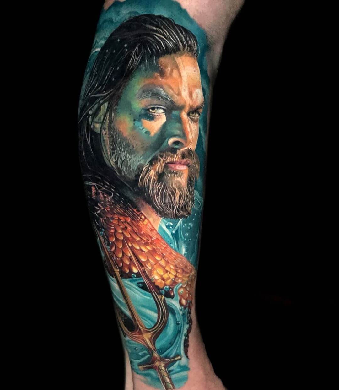 The Jason Momoa Aquaman Tattoos For All The Fans Out There