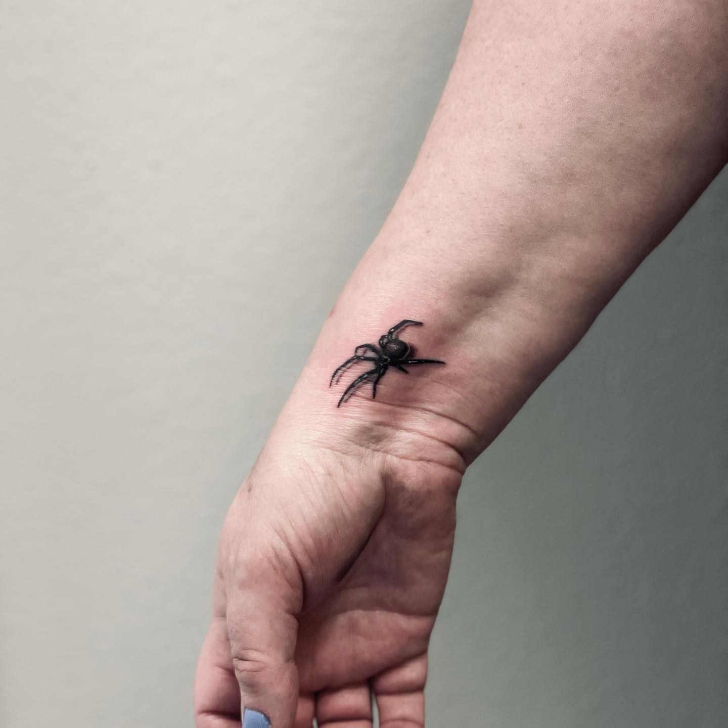 Black Widow Spider Tattoo