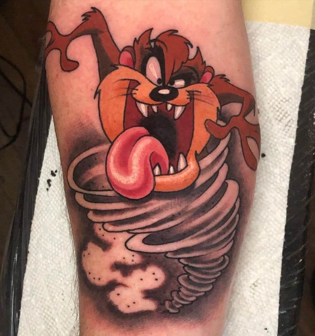 The Taz Tornado Tattoo