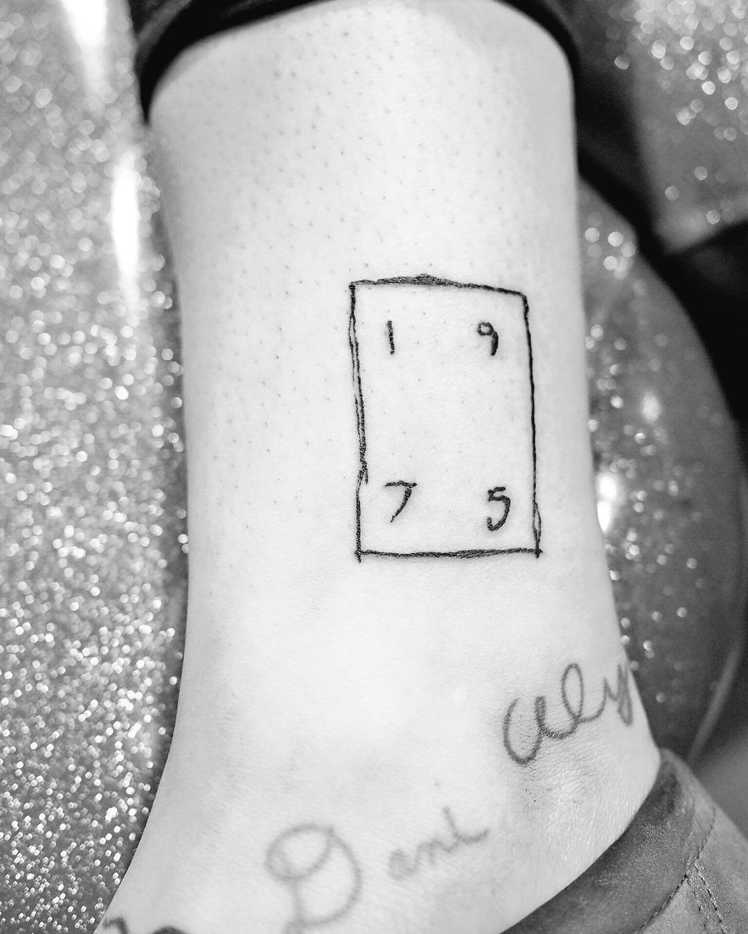 The 1975 Rectangle Tattoo