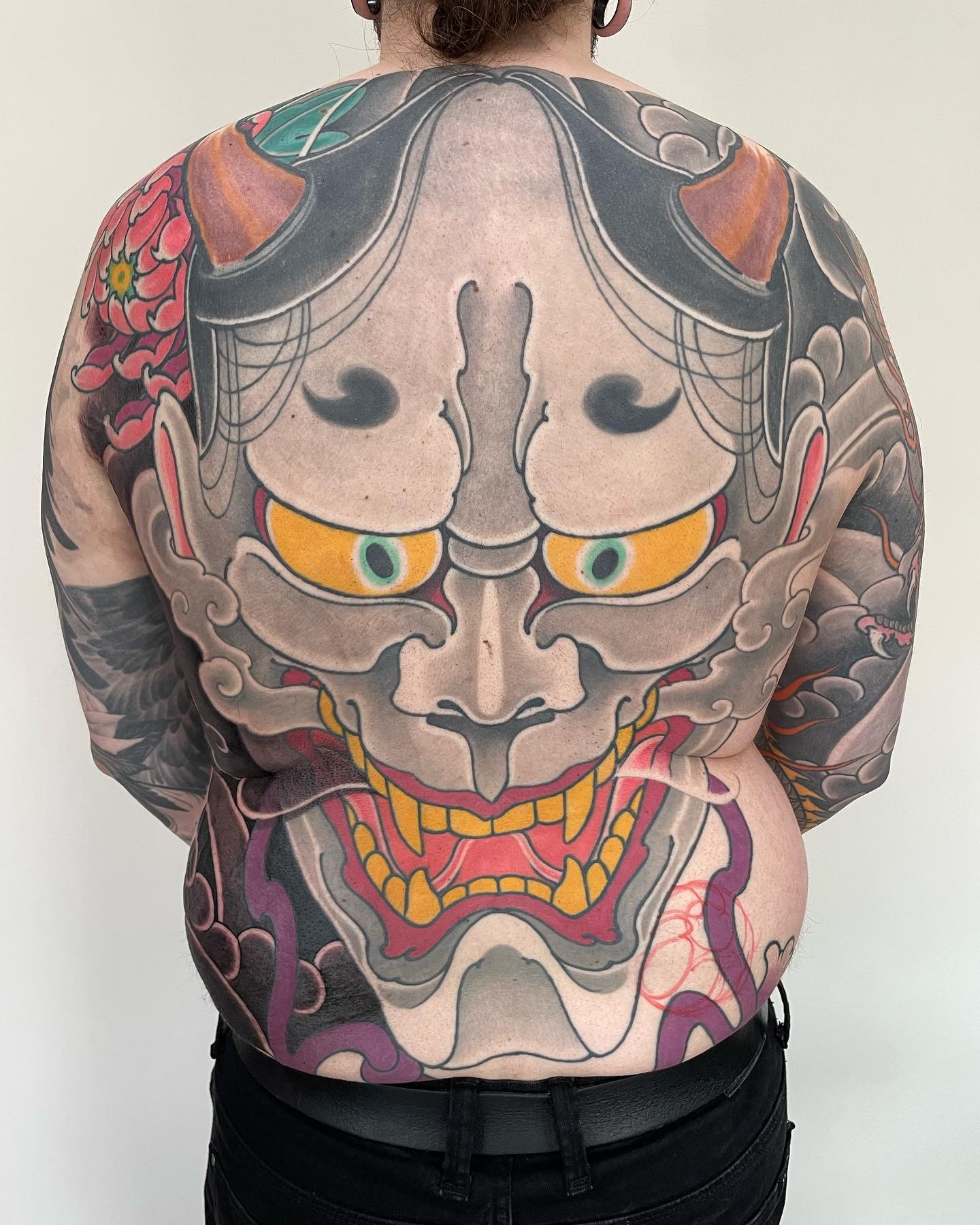 Japanese Hannya Mask Tattoo