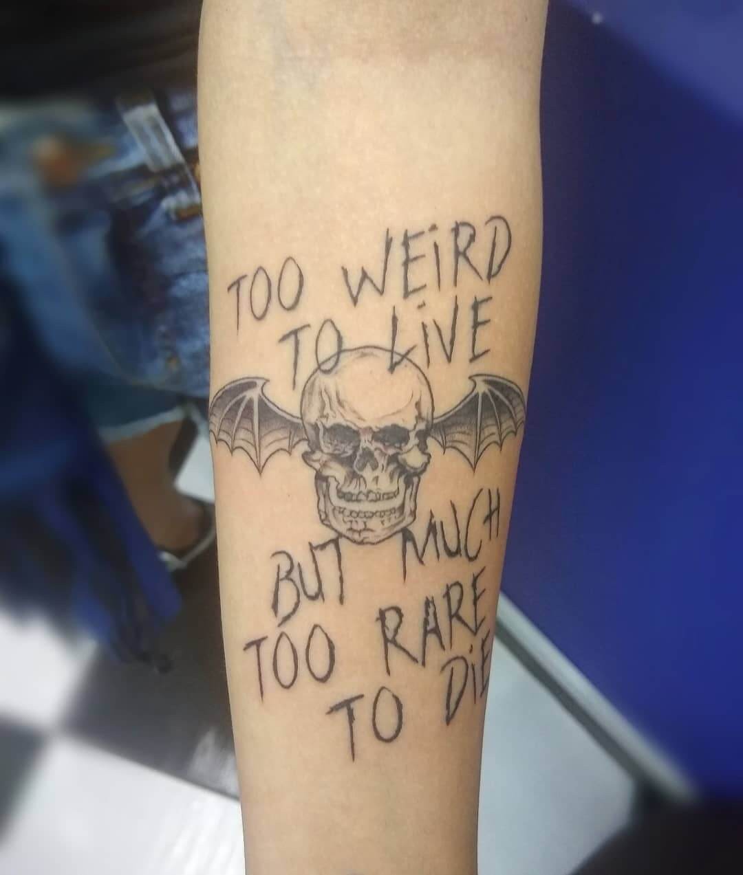 The Deathbat Tattoo For Panic! Fans