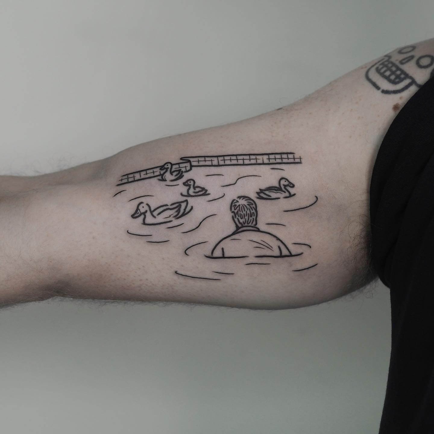 Soprano And His Ducks Tattoo