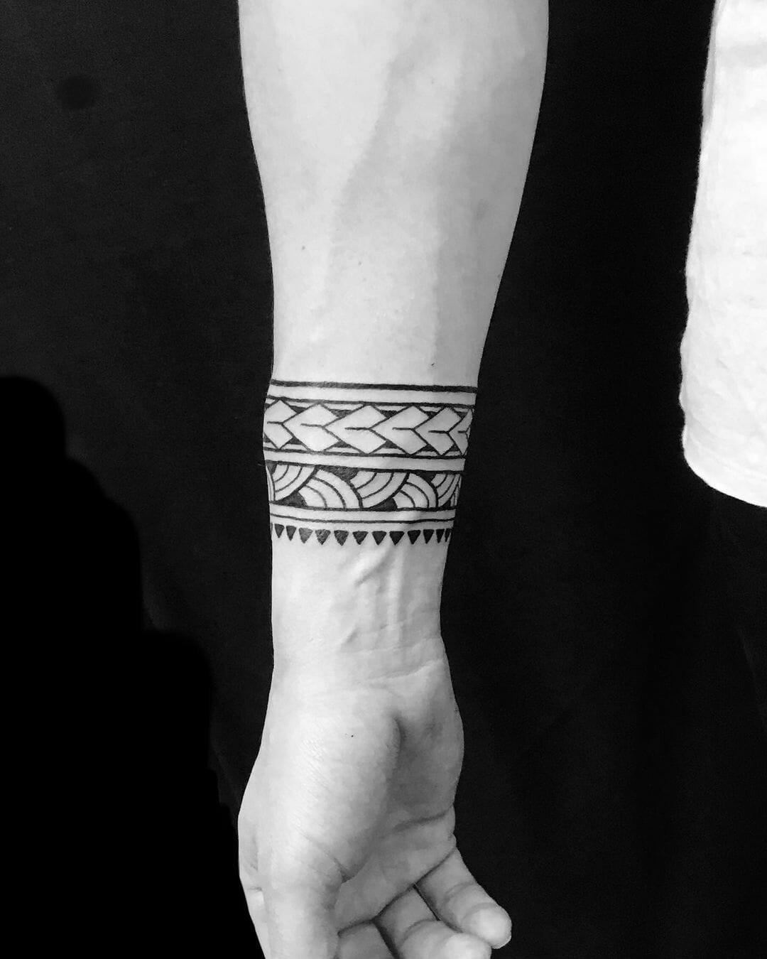 Tribal Bracelet Tattoo