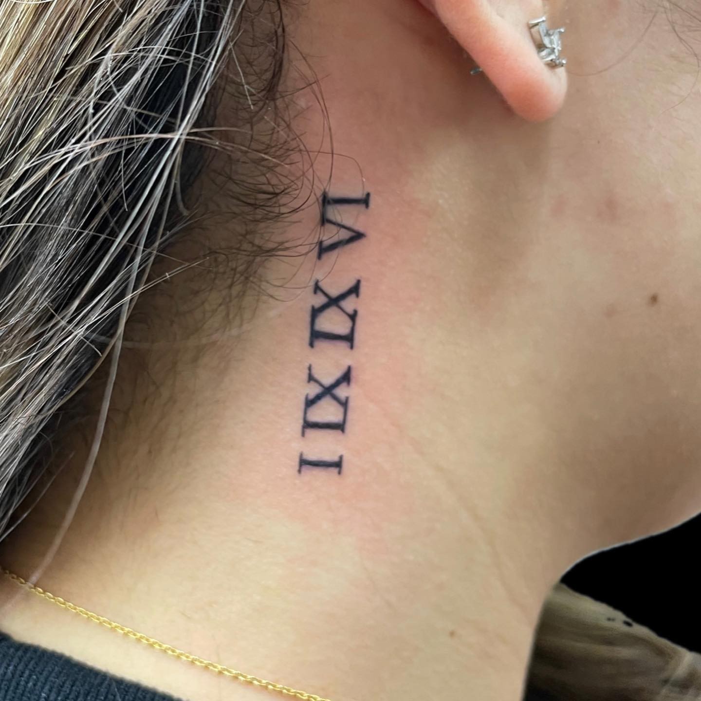 Roman Numerals Tattoo