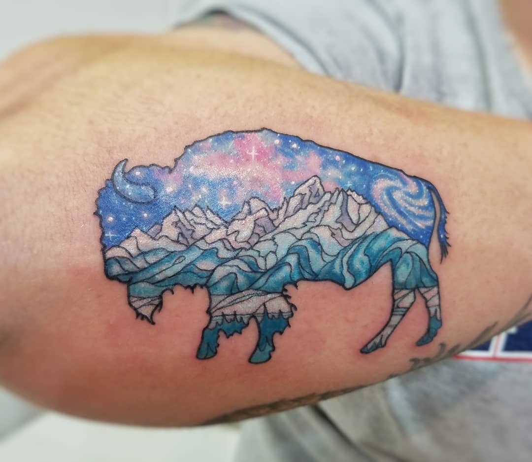 Teton’s Bison Tattoos