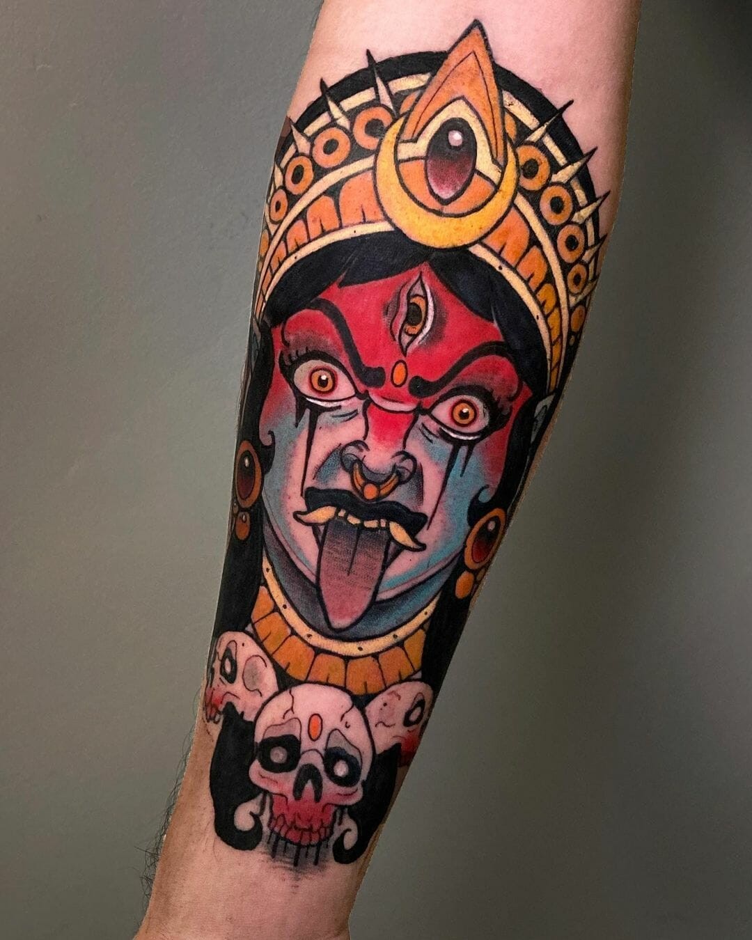 Awe-Inspiring Kali Tattoo Designs That Will Induce Fear