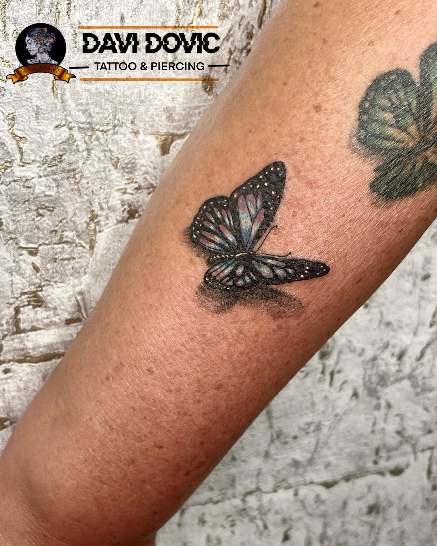 3d Butterfly Tattoo