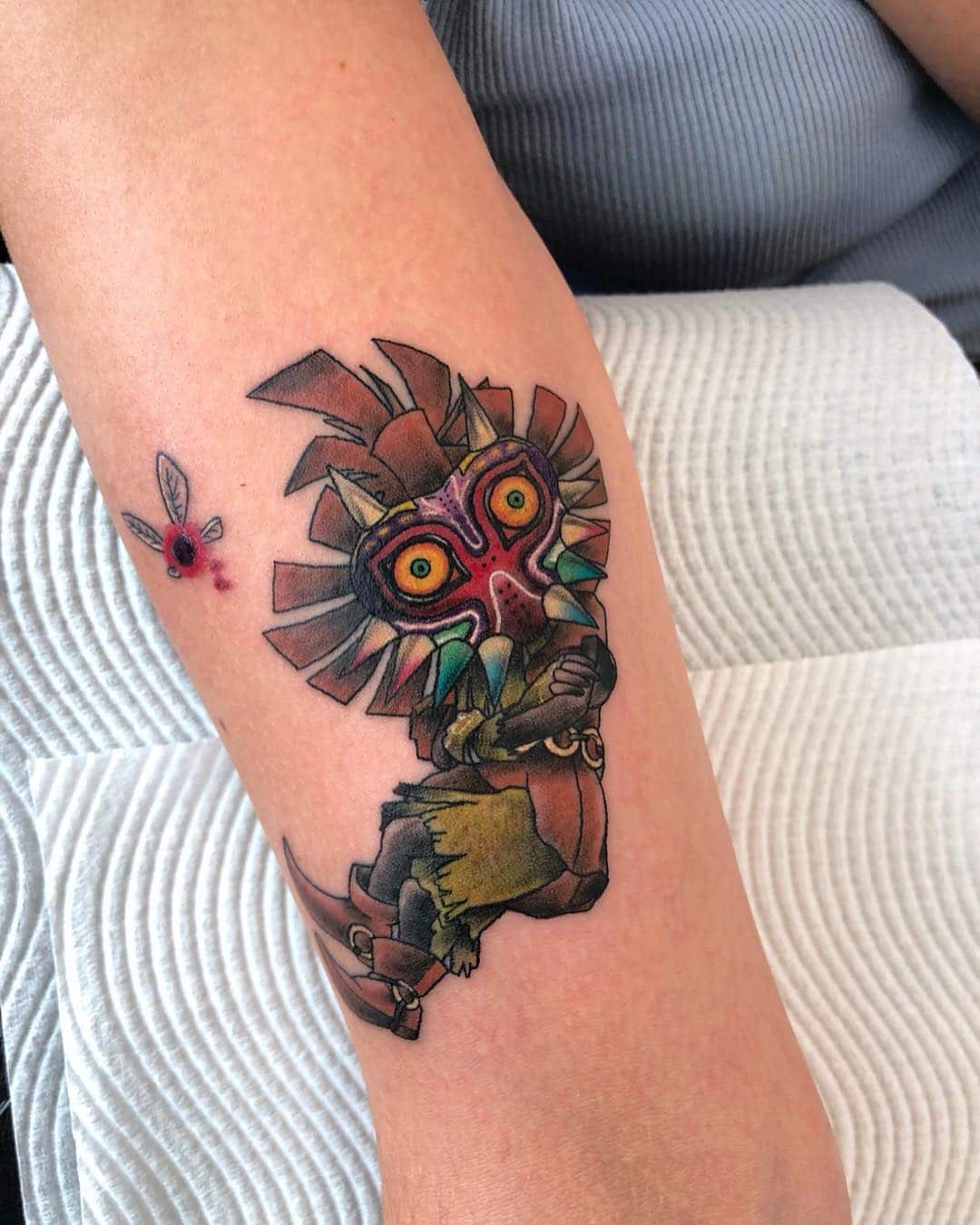 Majoras Mask Tattoo