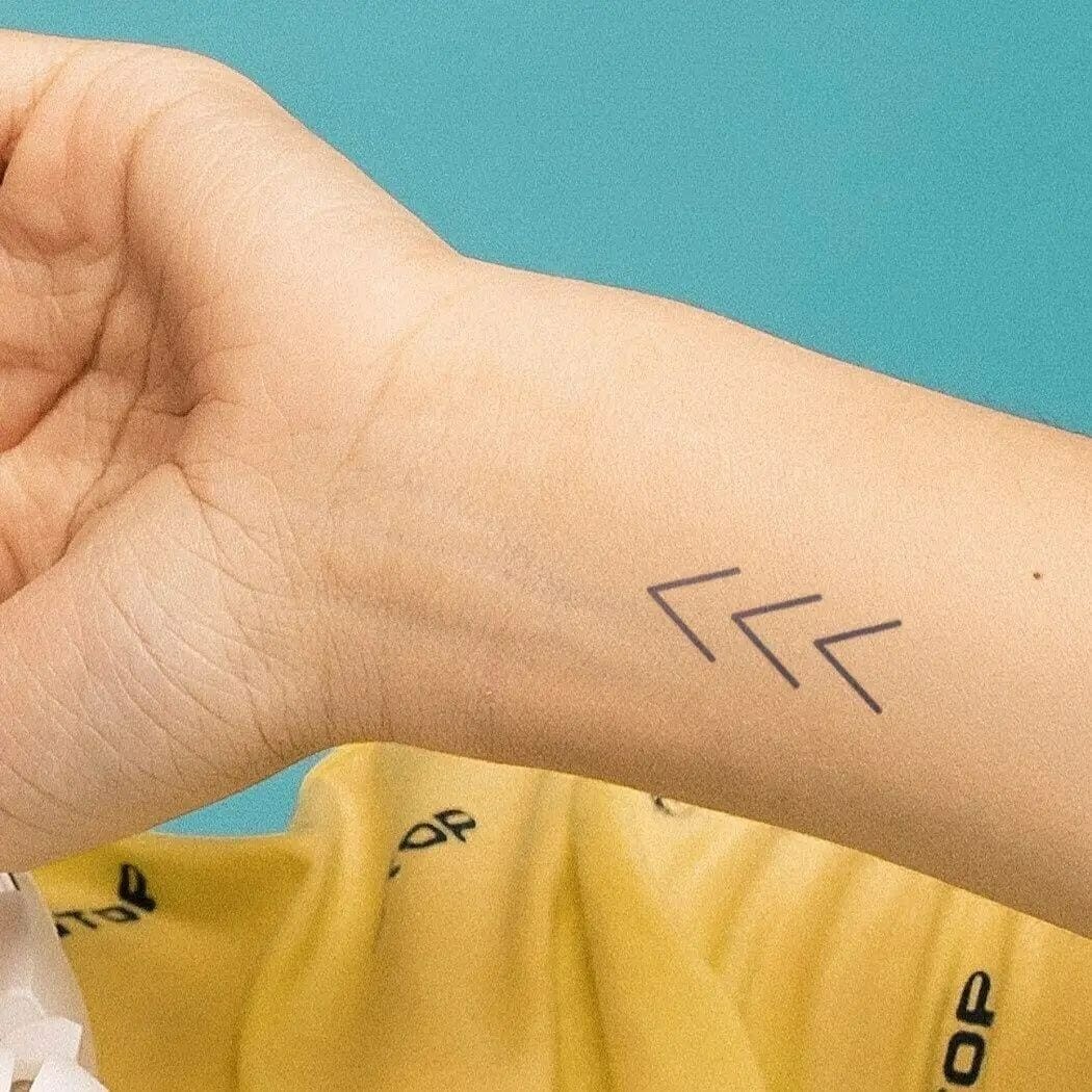 Minimalist Down Syndrome Tattoo