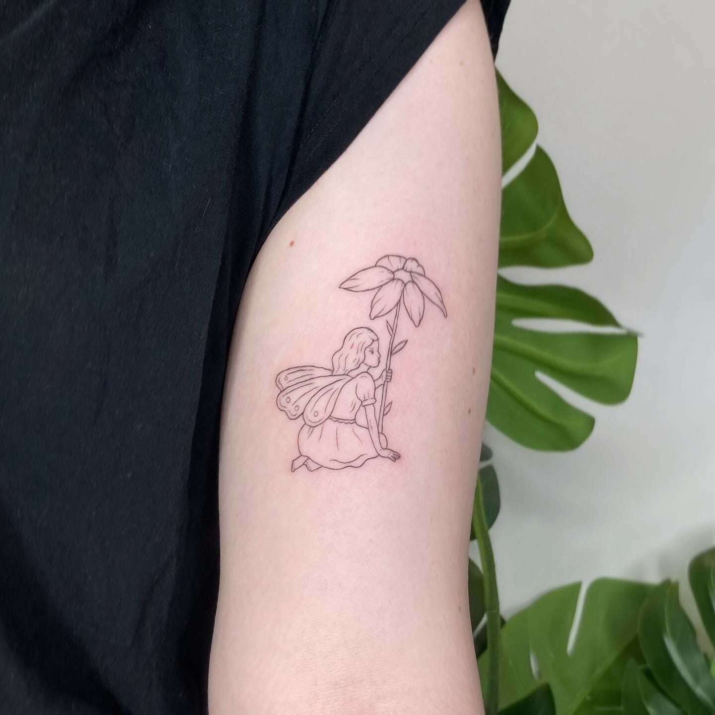 Baby Fairy Tattoo