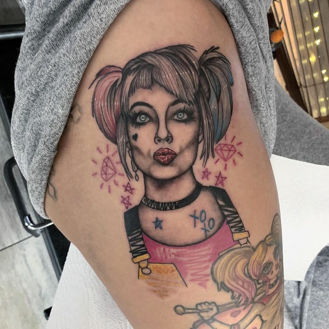 Harley Quinn Birds Of Prey Tattoo