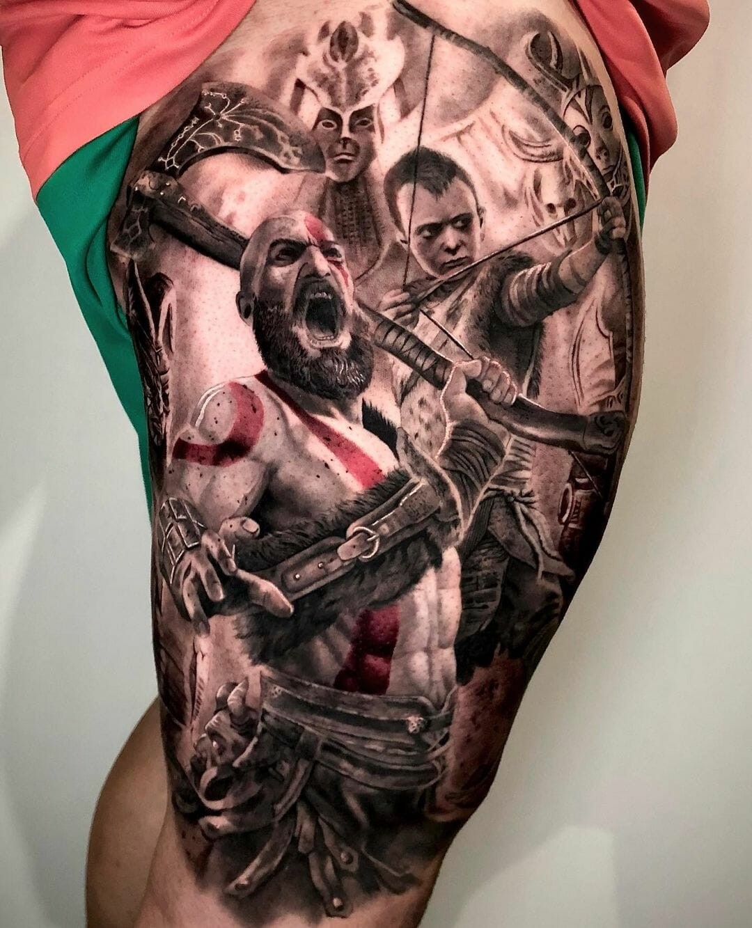 Charging Warrior Tattoo