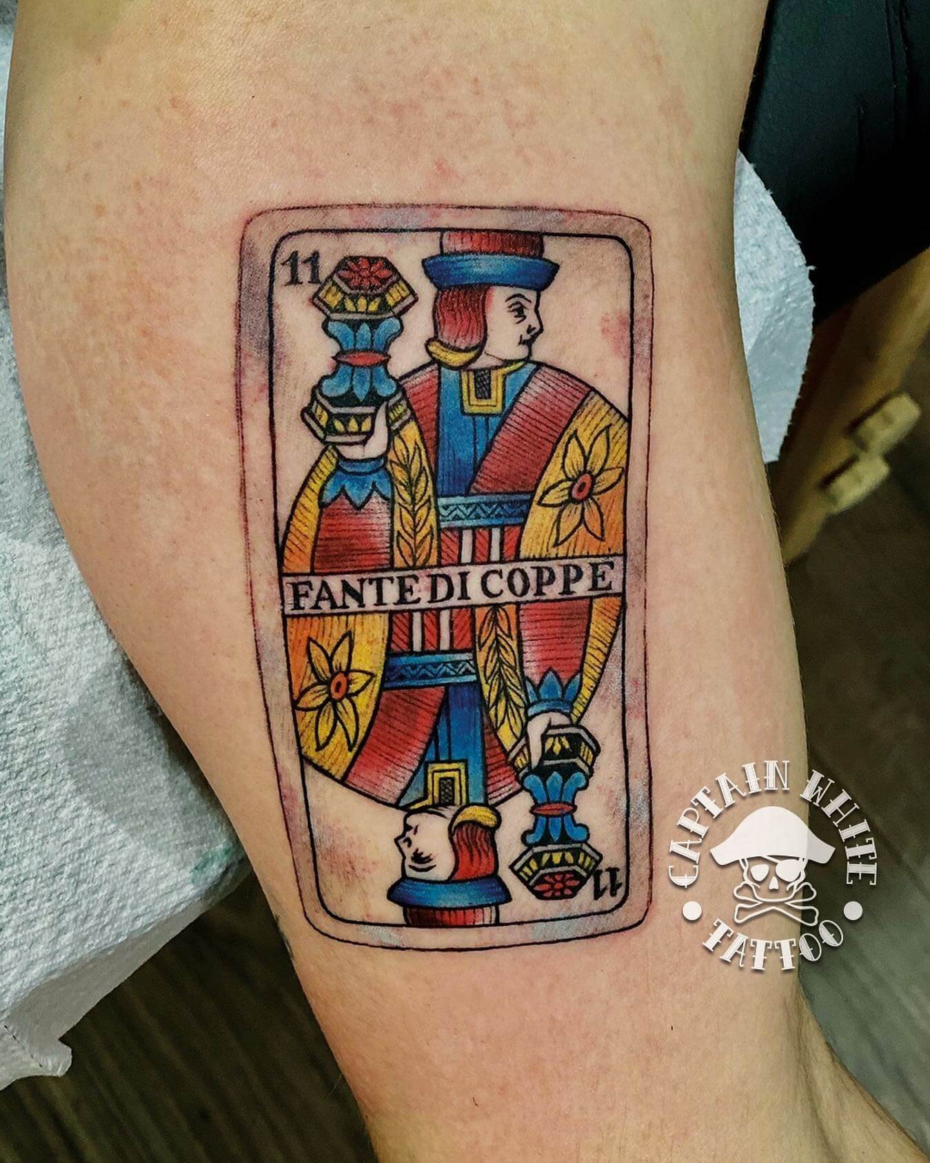 Historical Jack Of Spades Tattoo