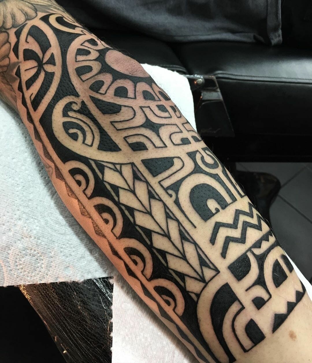 Tribal Tattoo Black Tattoo On Arm