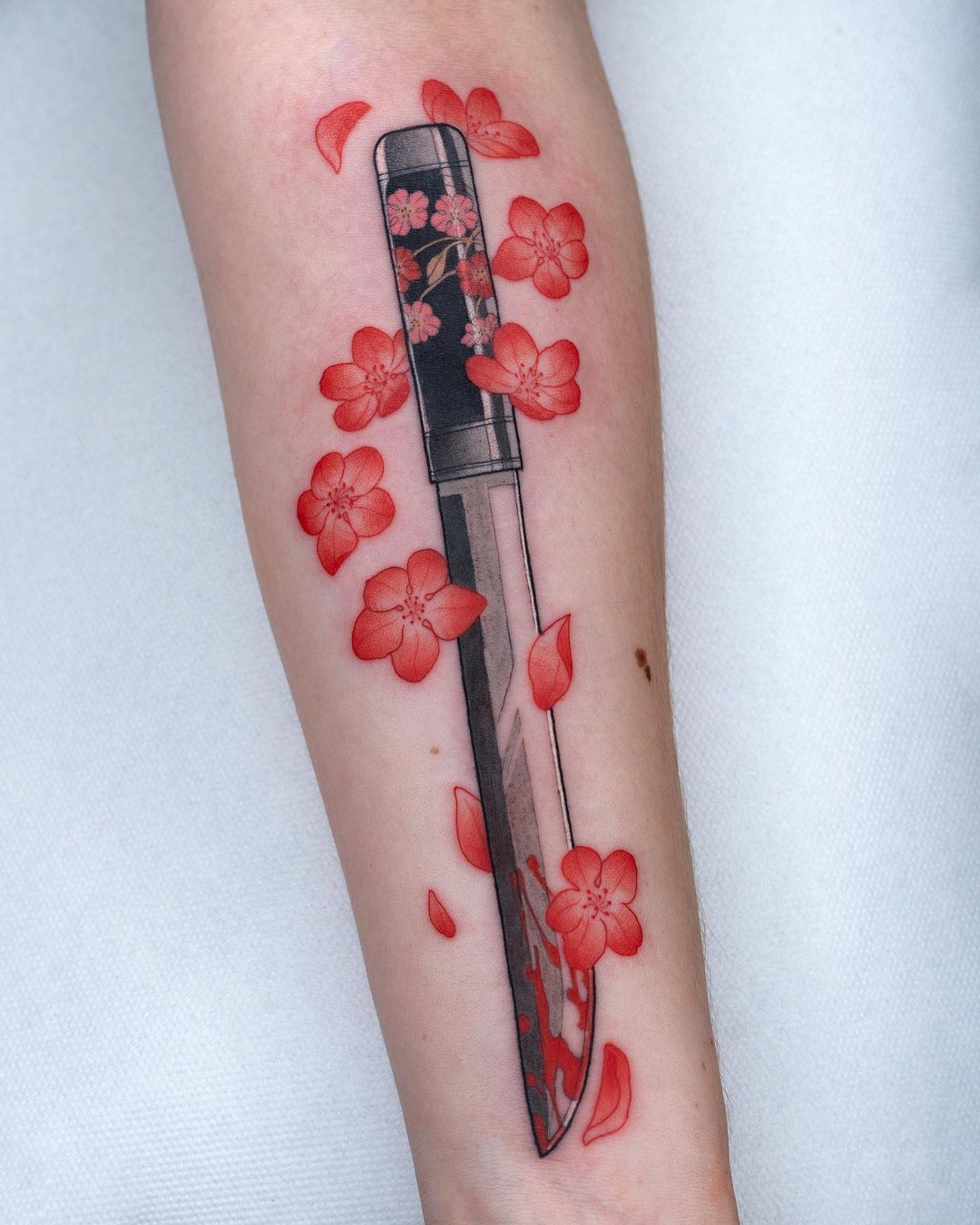 Japanese Cherry Blossom Tattoos