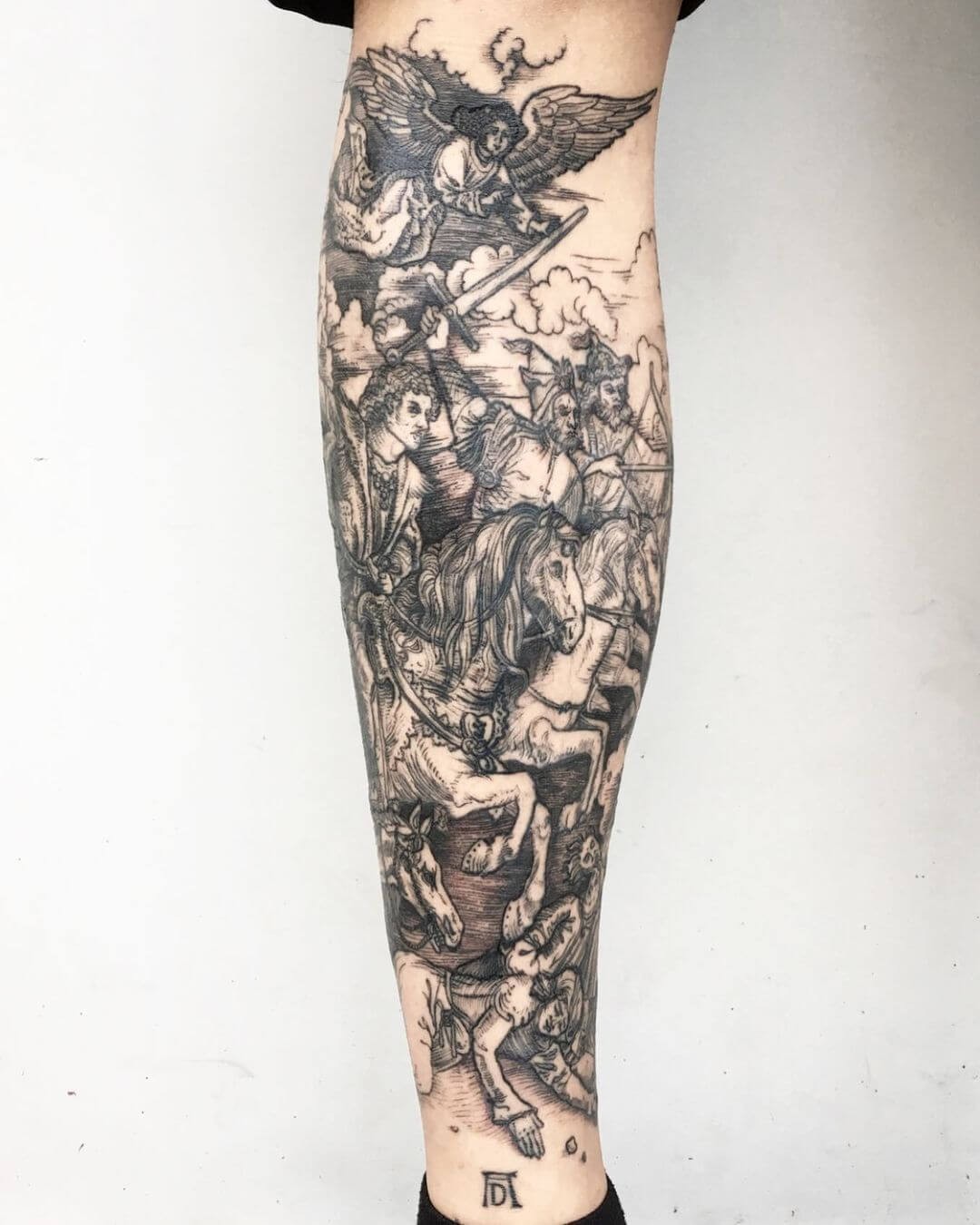 4 Horsemen Of The Apocalypse Bible Tattoo