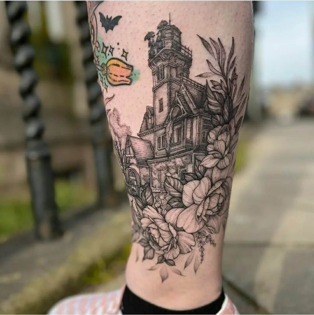 Practical Magic House Tattoo