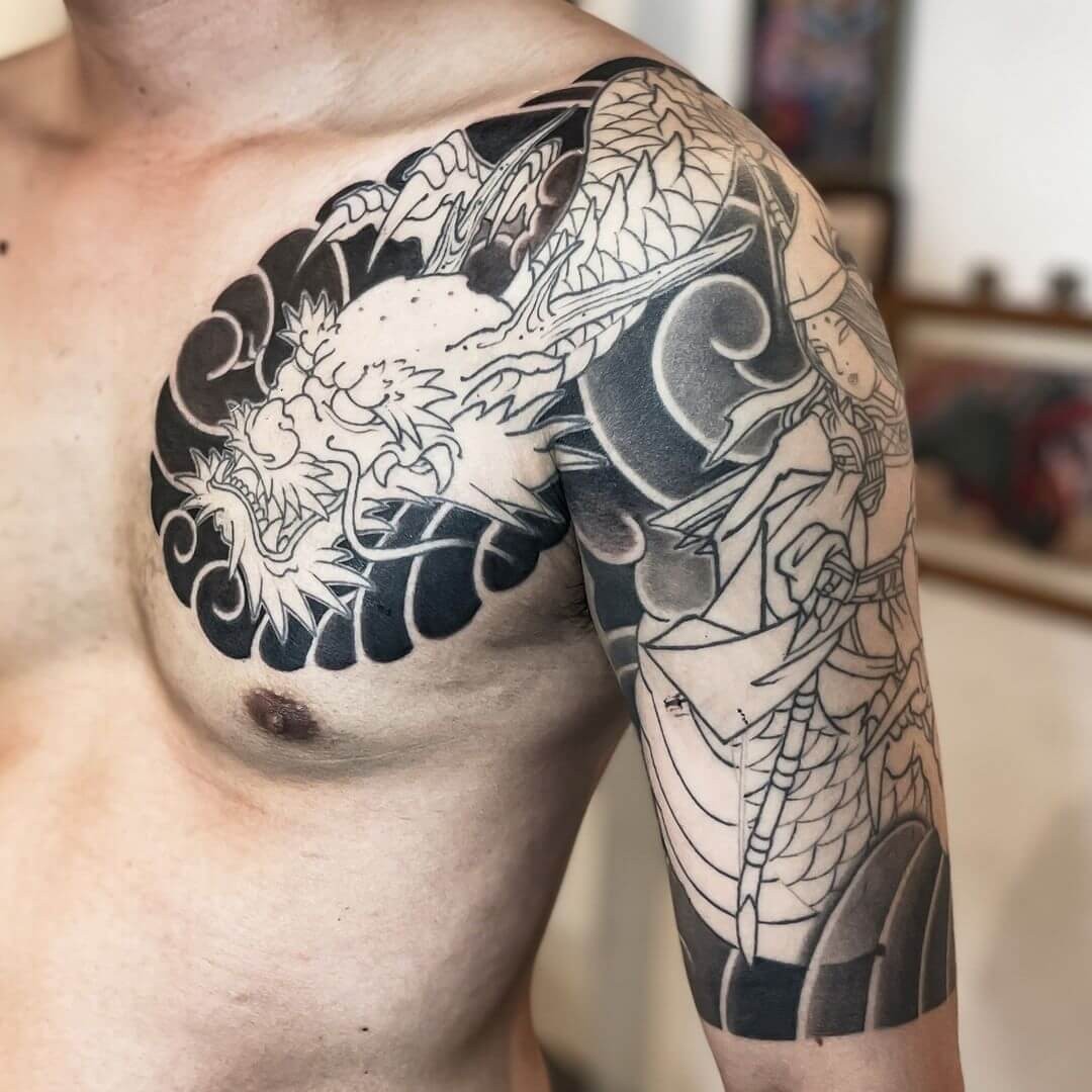 Dragon Sleeve Tattoo