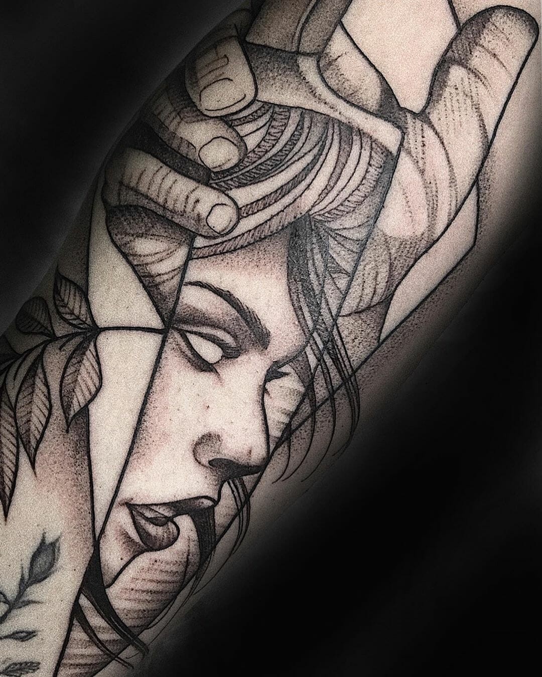 Woman Portrait Tattoo