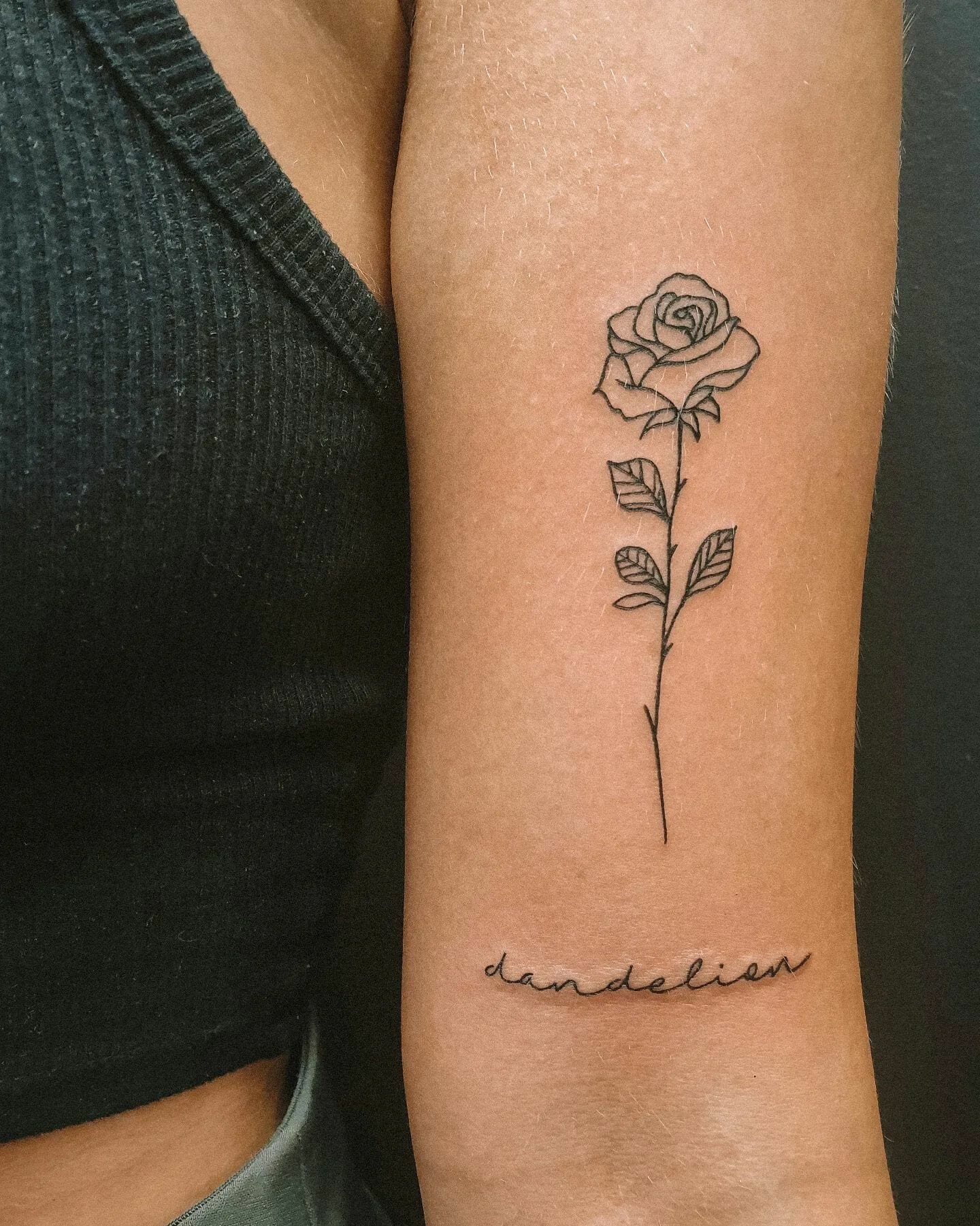 Black Rose Tattoo