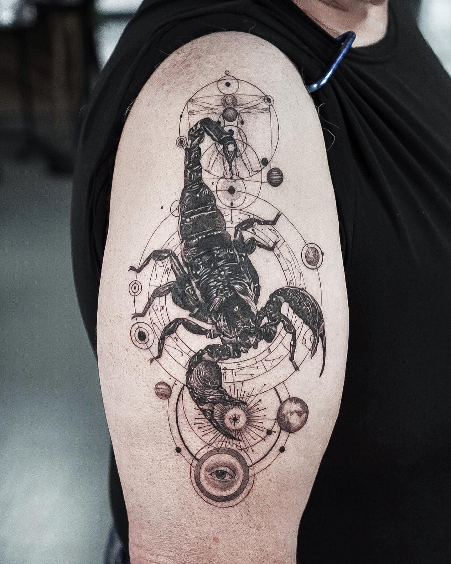 Cool Scorpio Cover Body Artwork