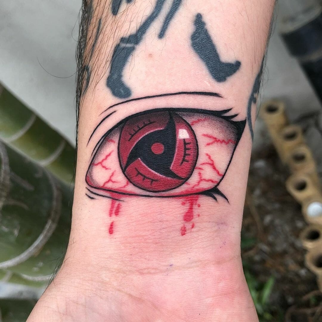 This Bold and Bicoloured Naruto Tattoo Should Be Your Next Choice