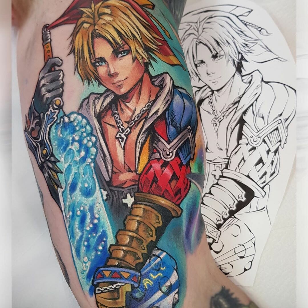 Final Fantasy Vii Body Ink Tattoo