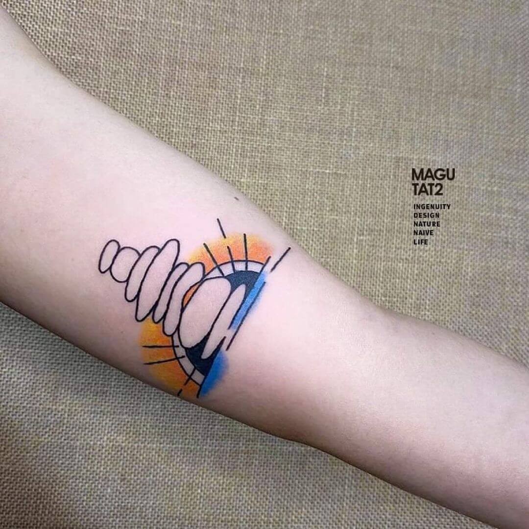 Japanese Sun Tattoo