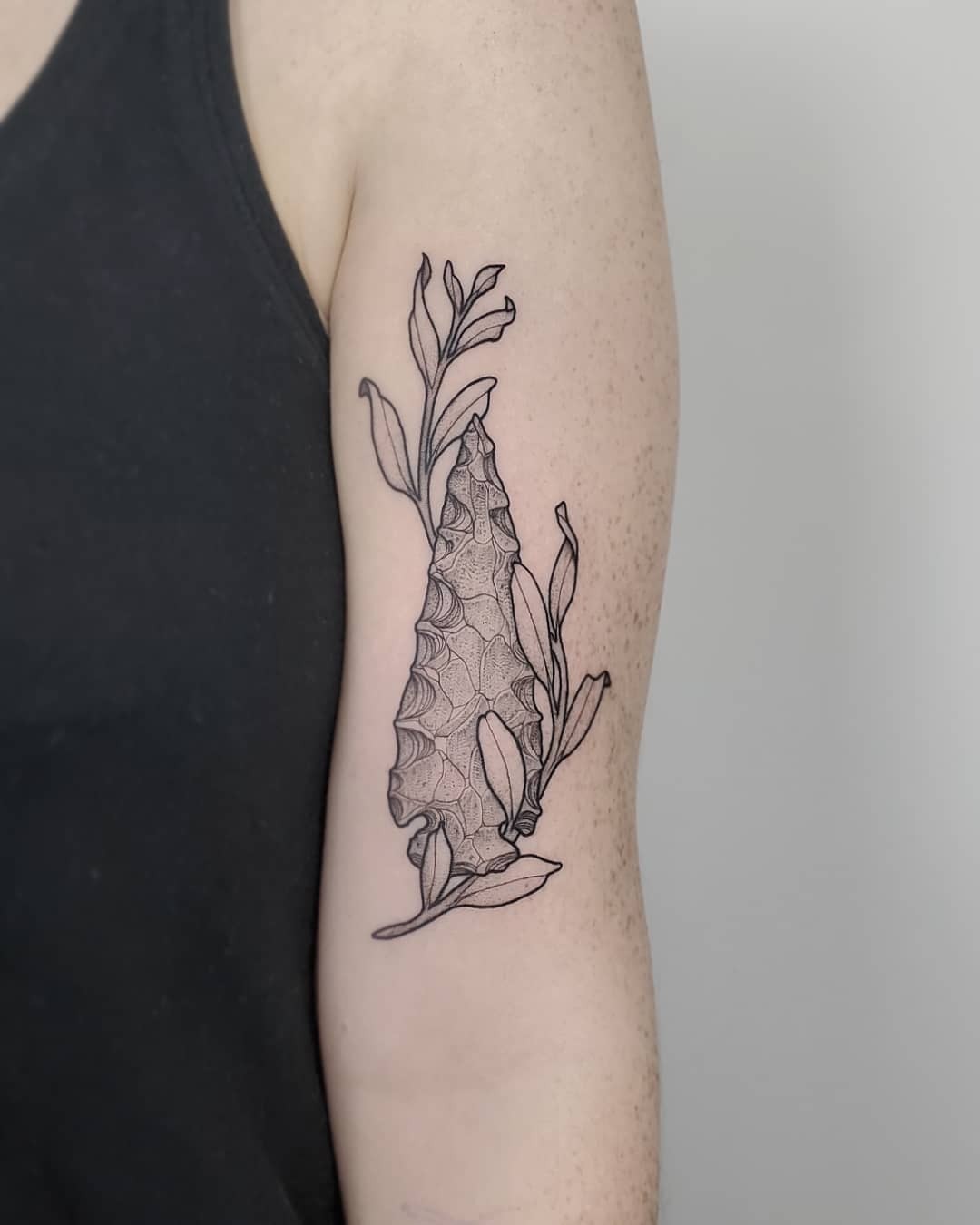 Aesthetic Arrowhead Tattoo