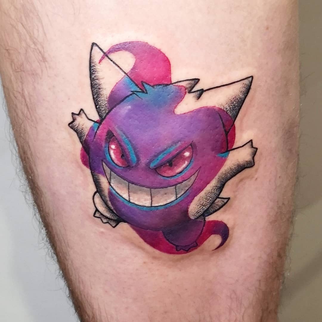 Pokemon Tattoo Gengar