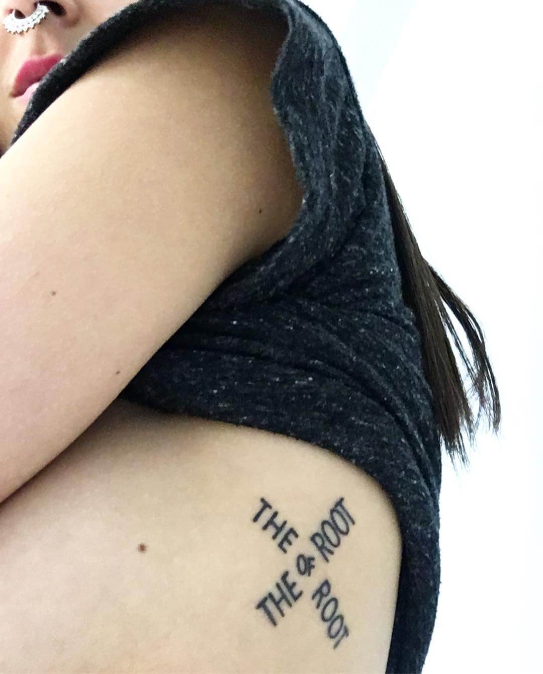 The Root and The Bud Tattoo